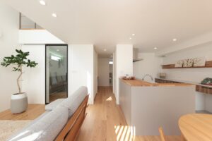 福富住宅の施工事例LDK画像